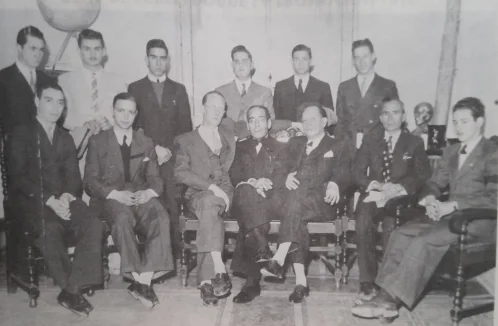 Fotografía histórica del Instituto Privado Tucumán en 1945